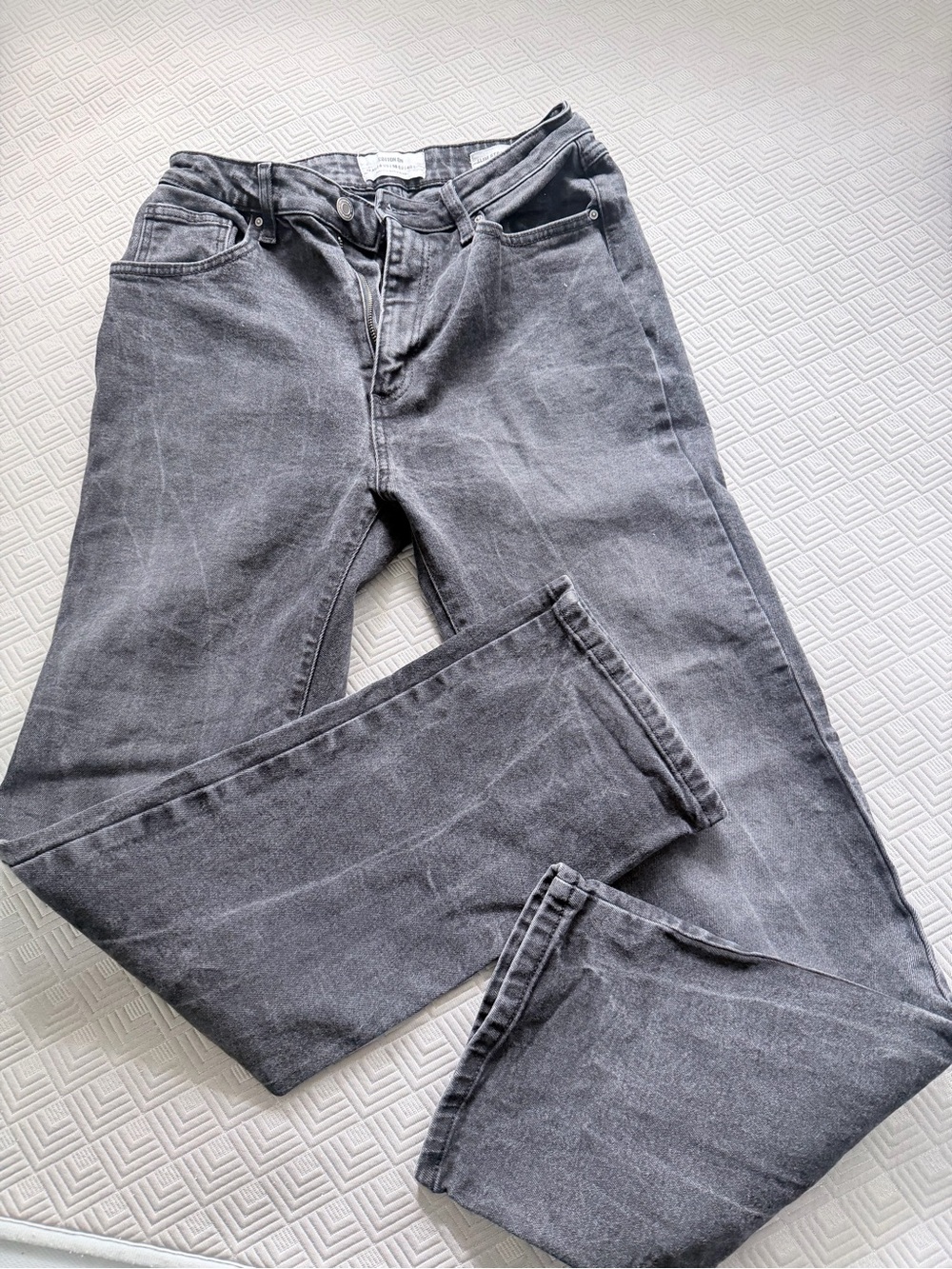 Cotton On Men's Faded Black Slim Jeans